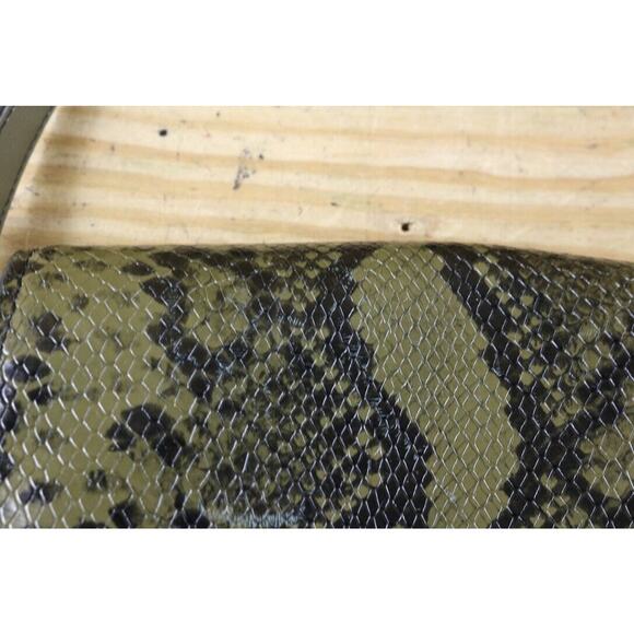 Marc Jacobs Bag Womens Leather Rider Embossed Green Snakeskin Crossbody Shoulder - Picture 16 of 16
